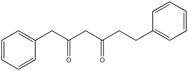 1,6-Diphenyl-2,4-hexanedione Struktur