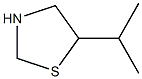 5-Isopropylthiazolidine Struktur