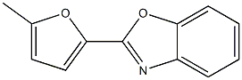 2-(5-Methylfuran-2-yl)benzoxazole Struktur