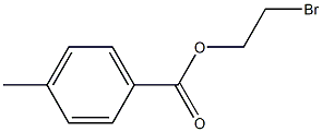 4-Methylbenzoic acid (2-bromoethyl) ester Struktur