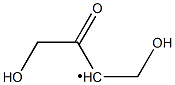 1,4-Dihydroxy-3-oxobutan-2-ylradical Struktur