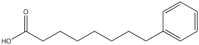 Benzeneoctanoic acid Struktur