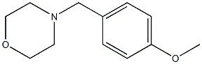 4-(Morpholinomethyl)anisole Struktur