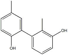 2',5-Dimethyl-1,1'-biphenyl-2,3'-diol Struktur