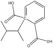 (-)-Phthalic acid hydrogen 2-[(R)-1,2-dimethylpropyl] ester Struktur