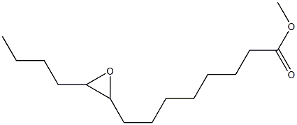 9,10-Epoxytetradecanoic acid methyl ester Struktur