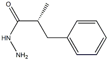 [R,(-)]-2-Benzylpropionic acid hydrazide Struktur