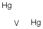 Vanadium dimercury Struktur