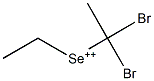 Dibromodiethylselenium(IV) Struktur