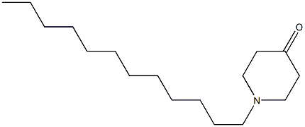 1-Dodecyl-4-piperidone Struktur