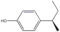 (-)-p-[(R)-sec-Butyl]phenol Struktur