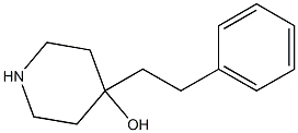 4-(2-Phenylethyl)piperidin-4-ol Struktur