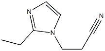 1-(2-Cyanoethyl)-2-ethyl-1H-imidazole Structure