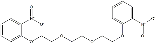 2,2'-(Ethylenebisoxybisethylenebisoxy)bis(nitrobenzene) Struktur