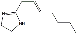 2-(2-Heptenyl)-1-imidazoline Struktur