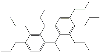 4,4'-Ethylidenebis(1,2,3-tripropylbenzene) Struktur