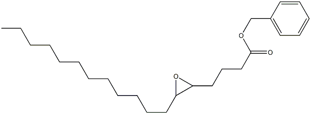 5,6-Epoxystearic acid benzyl ester Struktur