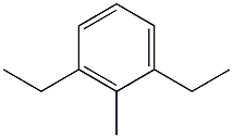 1,3-Diethyl-2-methylbenzene Struktur