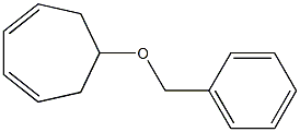 6-(Benzyloxy)-1,3-cycloheptadiene Struktur