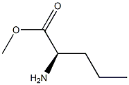 (R)-2-Aminovaleric acid methyl ester Struktur