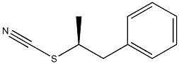 [S,(+)]-1-Benzylethyl thiocyanate Struktur