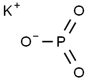 Potassium trihydrogen hypophosphate Struktur