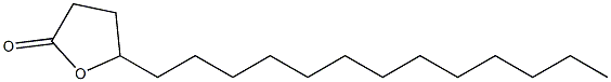 4-Hydroxyheptadecanoic acid lactone Struktur