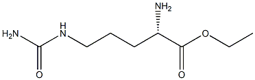 N5-(Aminocarbonyl)-L-ornithine ethyl ester Struktur