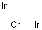 Chromium diiridium Struktur