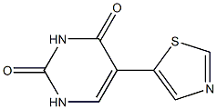 5-(5-Thiazolyl)uracil Struktur