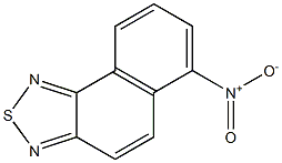 6-Nitronaphtho[1,2-c][1,2,5]thiadiazole Struktur