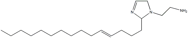 1-(2-Aminoethyl)-2-(4-pentadecenyl)-3-imidazoline Struktur