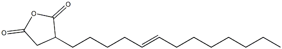 3,4-Dihydro-3-(5-tridecenyl)-2,5-furandione Struktur