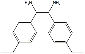 1,2-Bis(4-ethylphenyl)ethane-1,2-diamine Struktur