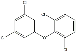 2,6-Dichlorophenyl 3,5-dichlorophenyl ether Struktur