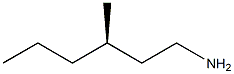 [R,(+)]-3-Methylhexylamine Struktur