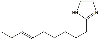 2-(6-Nonenyl)-1-imidazoline Struktur