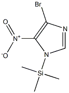 5-Bromo-4-nitro-3-(trimethylsilyl)-3H-imidazole Struktur