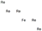 Iron pentarhenium Struktur