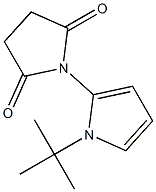 N-(1-tert-Butyl-1H-pyrrol-2-yl)succinimide Struktur