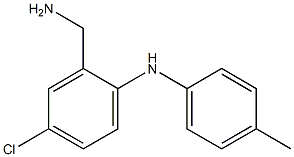 N-(4-Methylphenyl)-2-amino-5-chlorophenylmethanamine Struktur