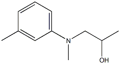 N-Methyl-N-(2-hydroxypropyl)-m-toluidine Struktur