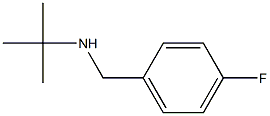 N-tert-Butyl-4-fluorobenzenemethanamine Struktur