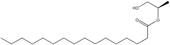 [R,(-)]-1,2-Propanediol 2-palmitate Struktur