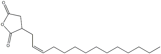 [(Z)-2-Tetradecenyl]succinic anhydride Struktur