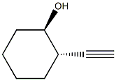 (1R,2S)-2-Ethynylcyclohexanol Struktur