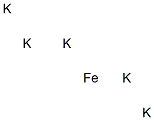 Iron pentapotassium Struktur