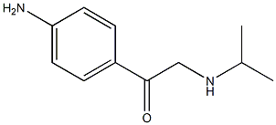 4-[(Isopropylamino)acetyl]aniline Struktur