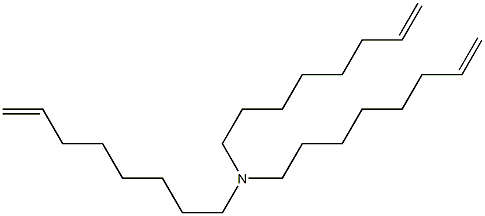 Tri(7-octenyl)amine Struktur