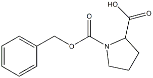 (1R)-1,2-Pyrrolidinedicarboxylic acid 1-benzyl ester Struktur